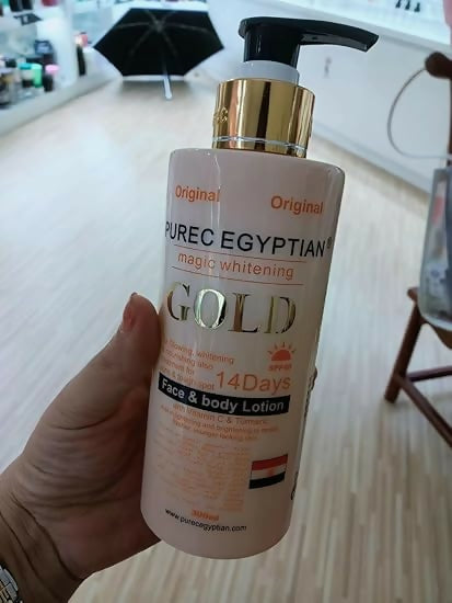 Pure Egyptian Magic Whitening Gold Face And Body Lotion