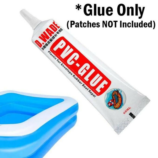 60ml PVC Glue Inflatable Boat Toy Repair Plastic Pool Air Bed Strong Adhesive Float Swimming Ring Kayak