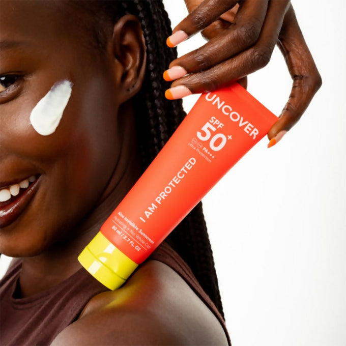 Uncover Aloe Invisible Sunscreen - (80ml)