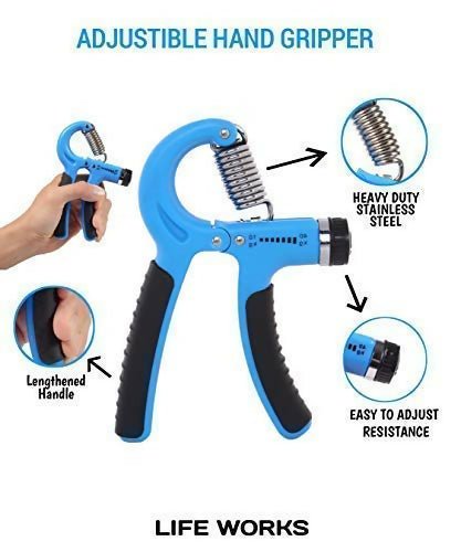 Finger Exerciser and Hand Grip Strengthener