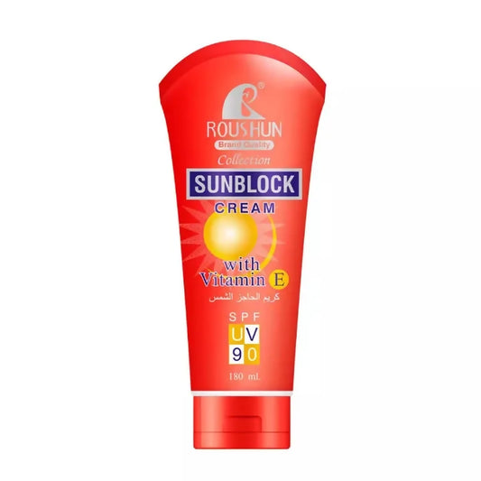 ROUSHUN sunblock cream with vitamin e SPF 90 Sunscreen cream