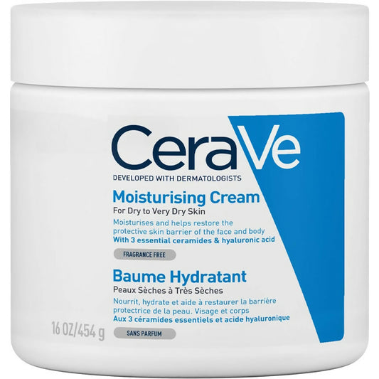 CeraVe Moisturizing Cream For Dry To Very Dry Skin (454g)