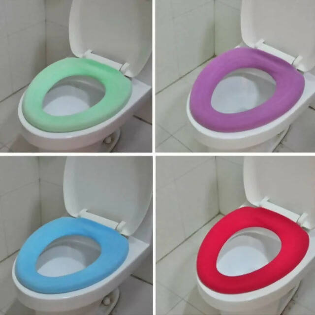 Toilet Seat Covers, Washable Seat Covers, Soft Warm Thicken Stretchable Toilet Seat Covers