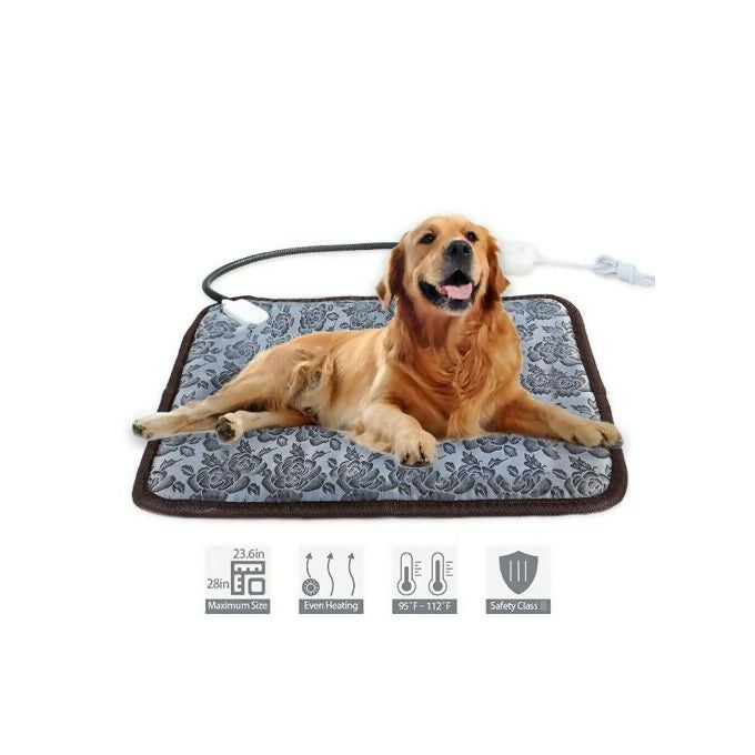 Pet Heated Waterproof Warmer Bed Pad