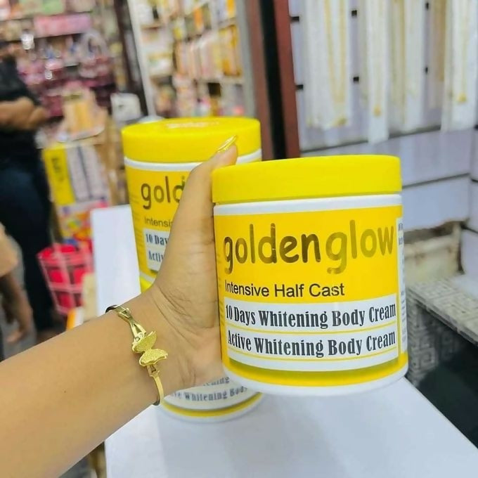 Goldenglow intensive half cast 10days Whitening body cream