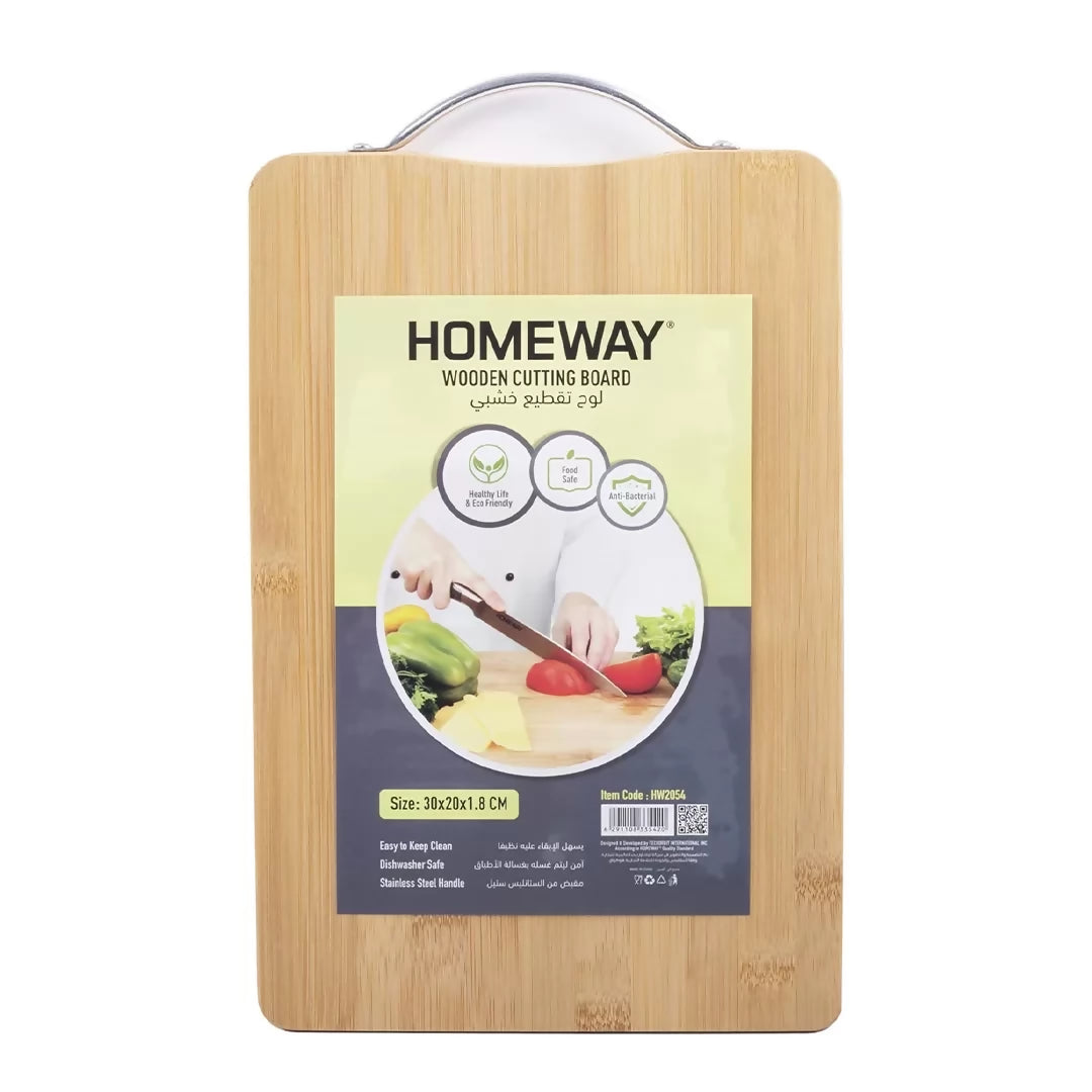 Wooden Chopping Board 38x28cm – HW2056 Homeway