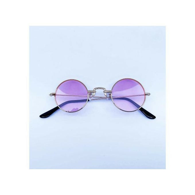 Retro Round Pink Designer Sunglasses