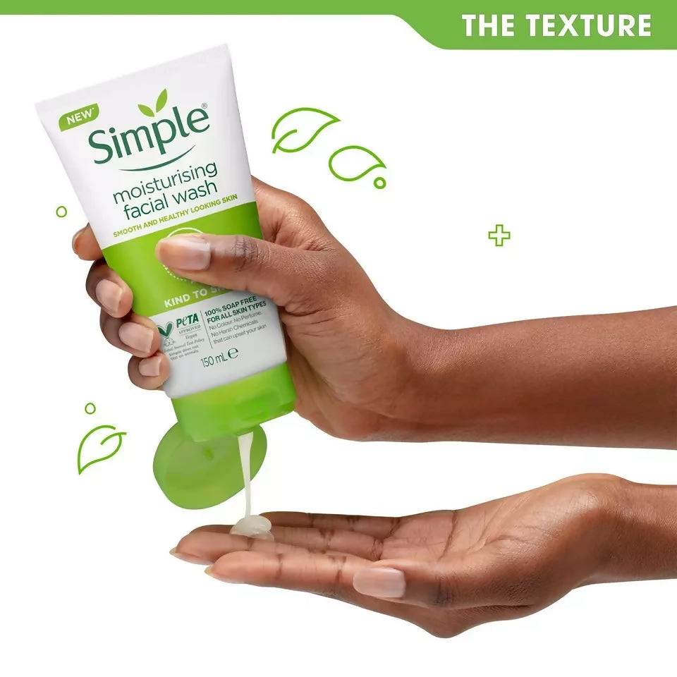 Simple Kind To Skin Moisturizing Facial Wash