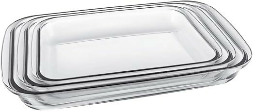 4pc Glass Baking Dish Set