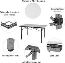 Strong and Durable Aluminum tables