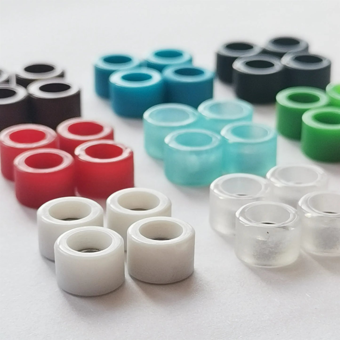 Urethane Fingerboard Wheels with ABEC 7 Bearing for Professional Finger Skate Board Set Mini Skateboard Toys