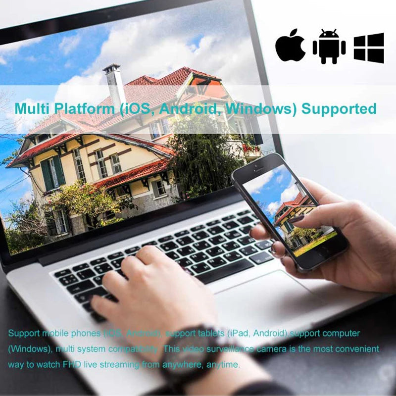 8MP 4K IP Camera 5MP Speed Dome Auto Tracking PTZ Camera Smart Home Outdoor Wireless WIFI Camera Surveillance Monitor iCsee