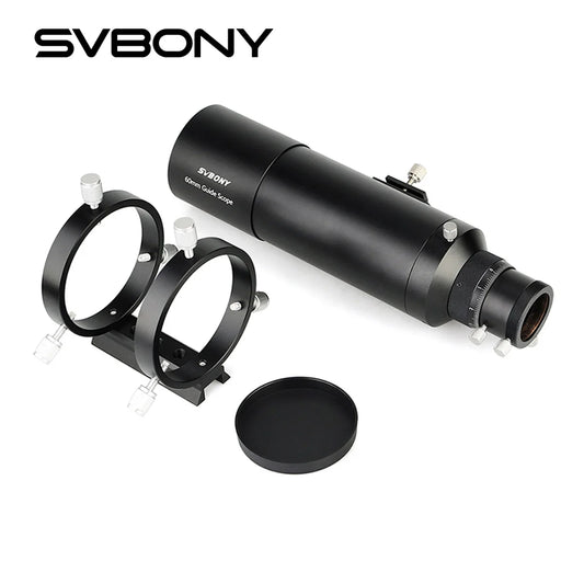 SVBONY Telescope Guide Scope 50mm/190 ,60mm/240mm,Compact Deluxe Guide Scope w/1.25" Double Helical Focuse SV106