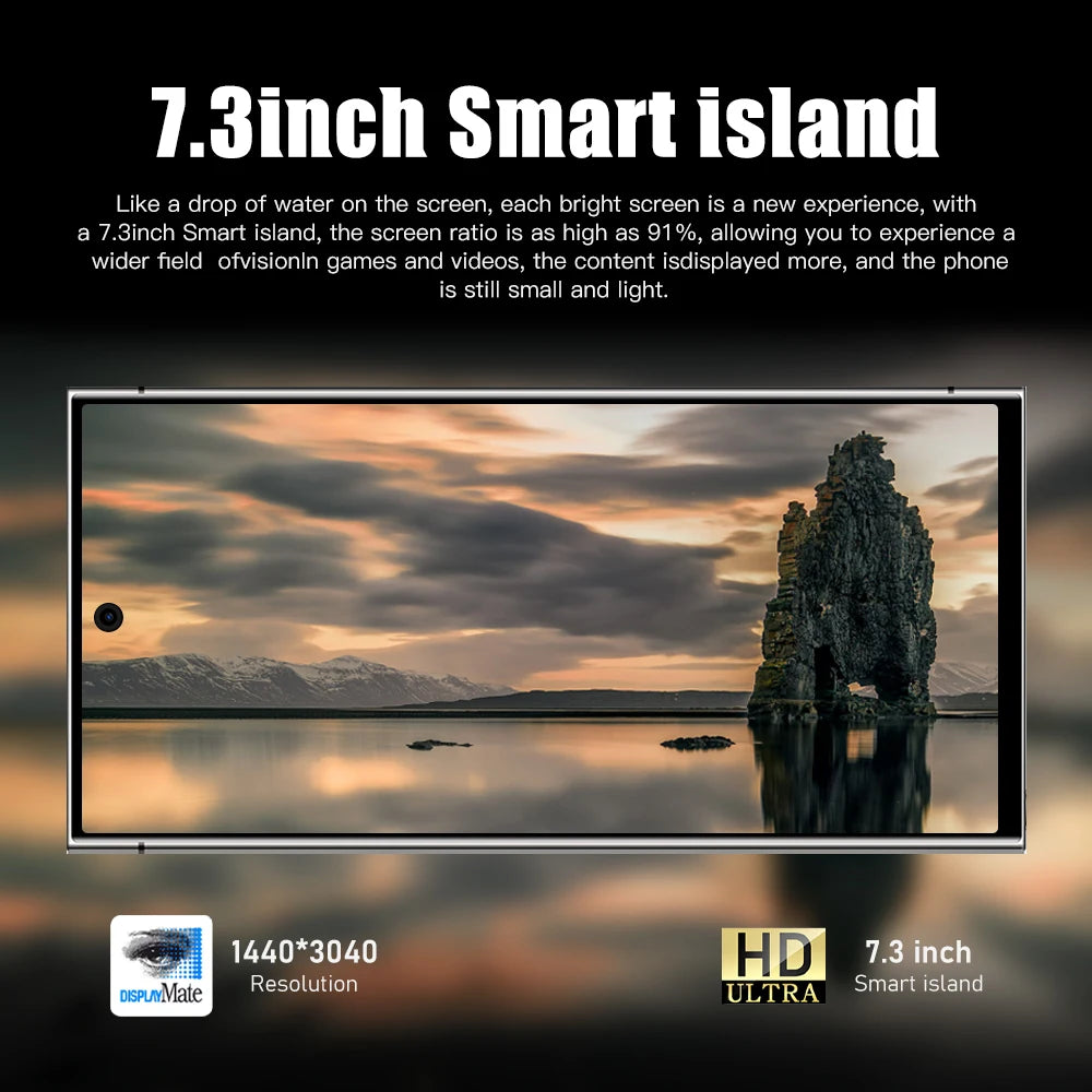 2025 NEW S26 Ultra Cellphones Original Smartphone 5G Dual SIM Android 14 Cell Phone Snapdragon 8 gen 3 Smart Mobile Phones