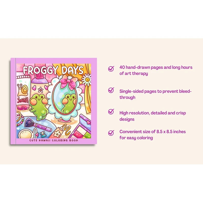 Cozy Atmosphere Relaxing Coloring Book for Adults and Teens Bold Easy-to-follow Patterns and Girl Moments