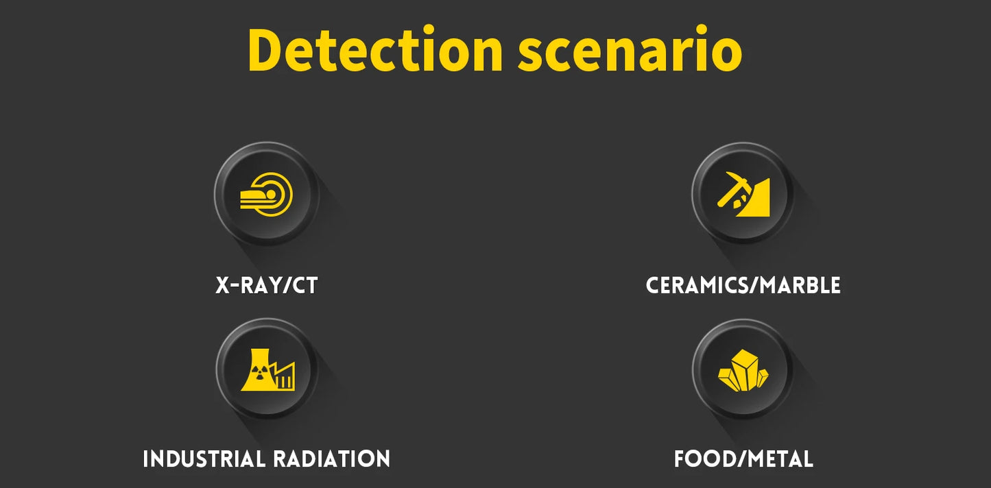 FNIRSI GC-01 Geiger Counter Nuclear Radiation  Personal Dosimeter Detectors X-ray Beta Gamma Detector Radioactive Tester