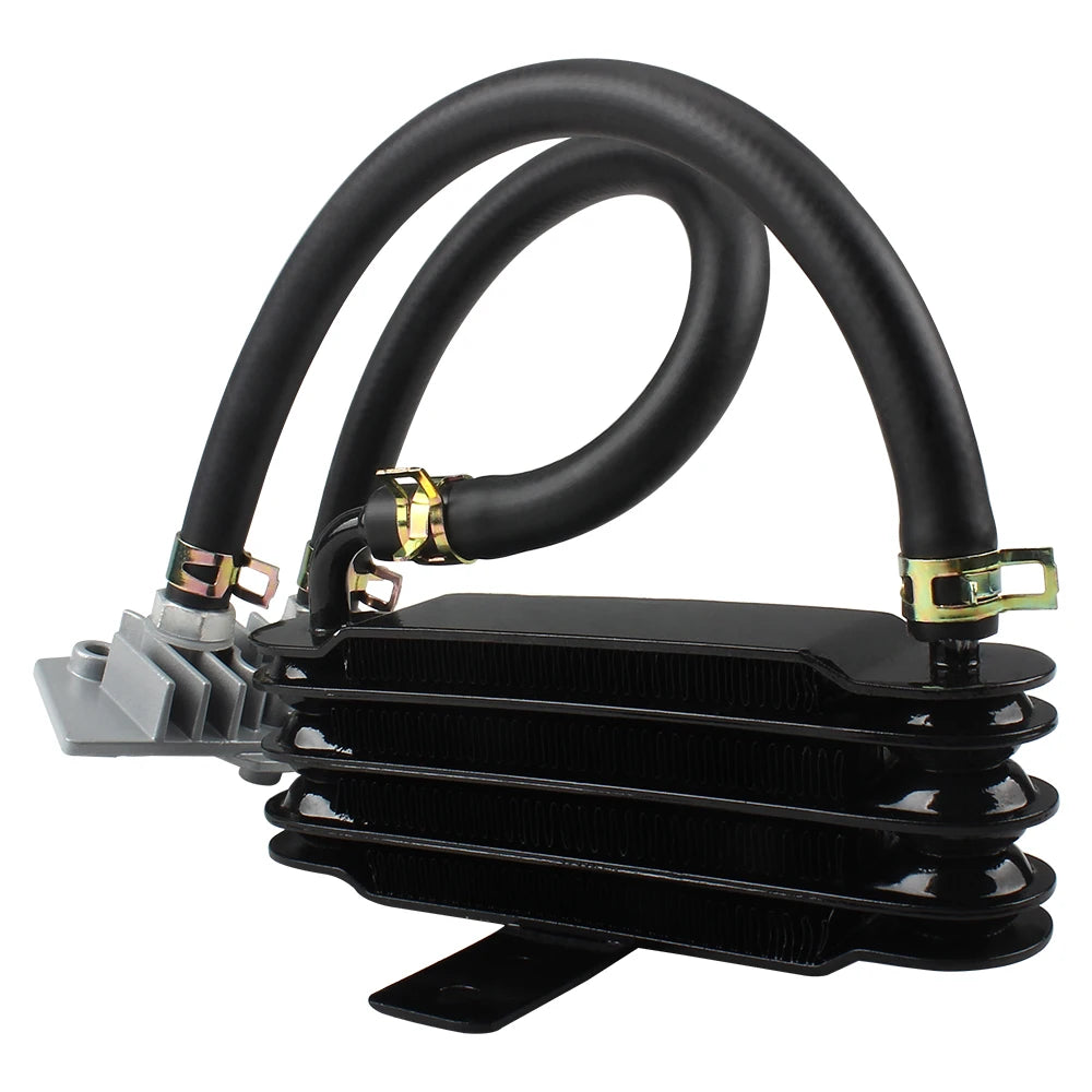 Motorcycle Oil Cooler Radiator Aluminum Universal 4 Rows Engine Cooling coolers for Suzuki Yamaha Pit Bike 50cc 125cc Motocross