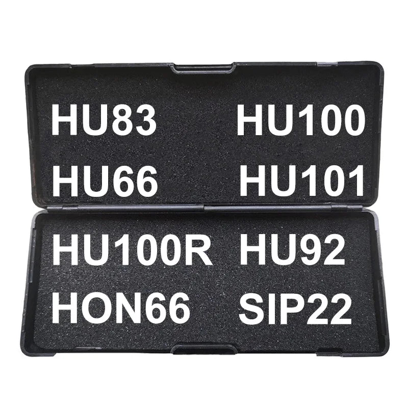 Lishi HU66 Decoder 2 in 1 Lishi tool HU100 HU83 HU92 HU100R HON66 SIP22 HU101 For VW,FORD, BMW Locksmith Tools 2-in-1 Lishi