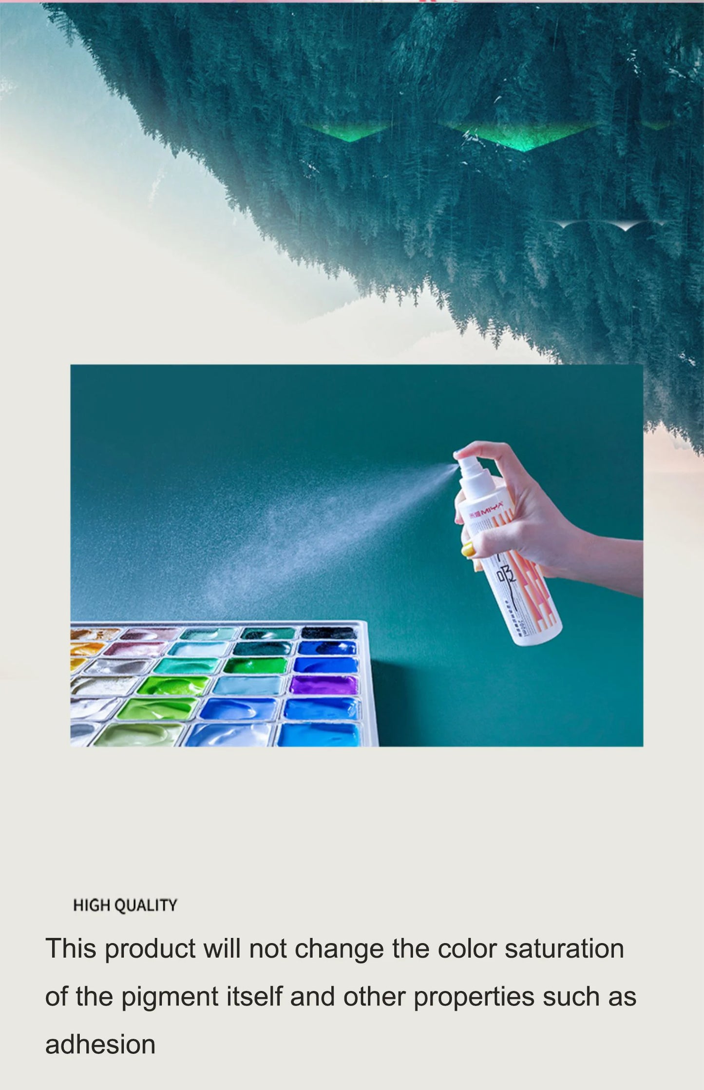 Himi Moisturized Mildew Gouache Spray 100ml 200ml  Anti-Cracking  Painting Tool