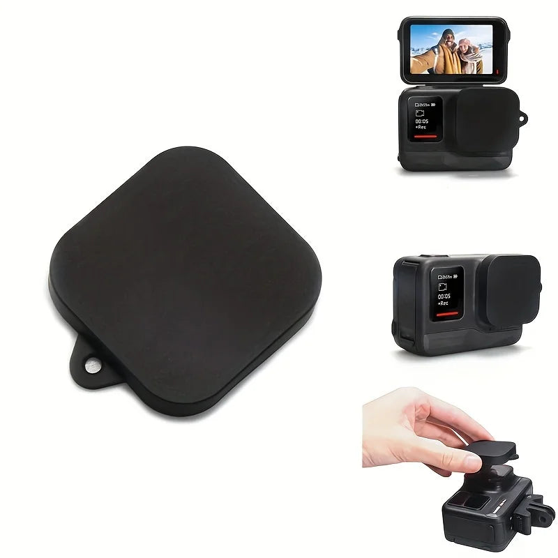 For insta 360 Ace Pro Accessories Rubber Lens Cap Silicone silica gel Lente Screen Protector Soft Insta360 ace-pro Camera