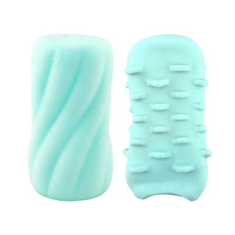 Male Masturbation Cup Vagina Egg Peni Massage Adult Toy For Men Glans Exercise Blowjob Toy Stretchy Silicone Sex Toys For Men