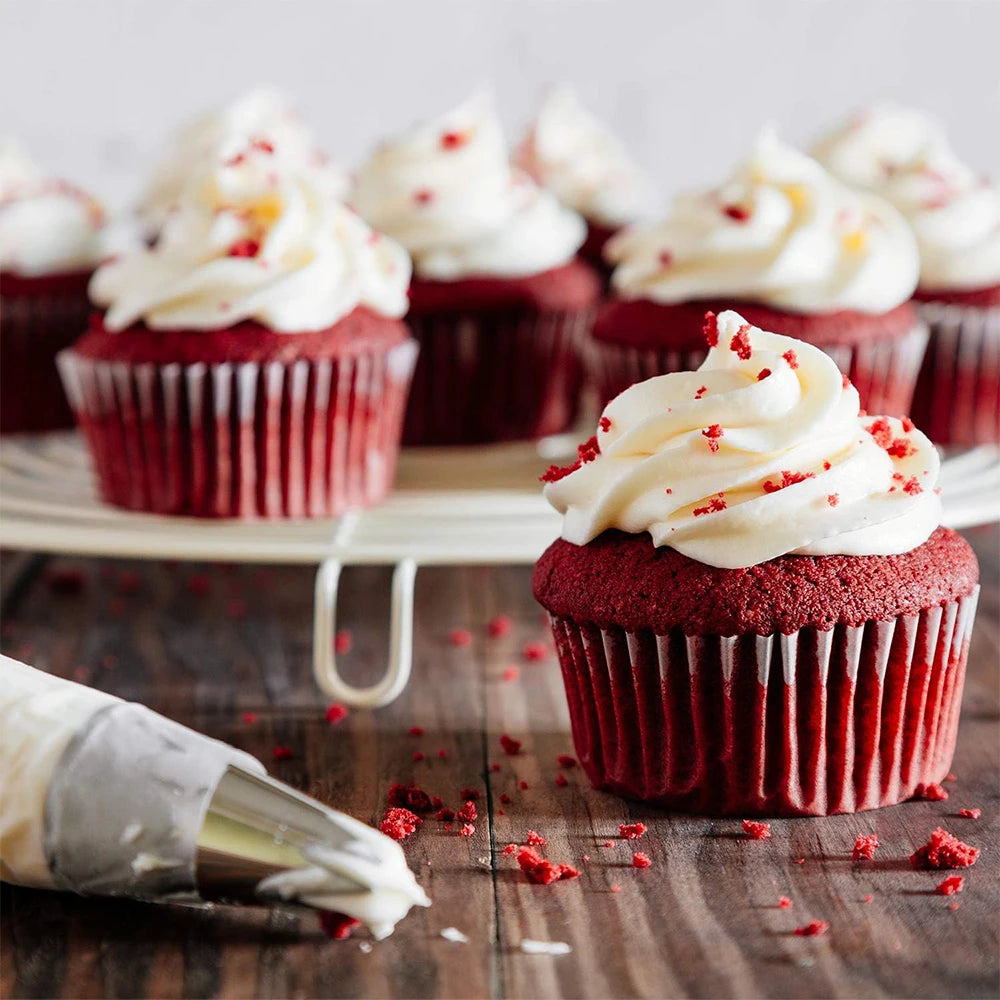3pcs Rose Pastry Nozzles Cake Decorating Tools Flower Icing Piping Nozzle Cream Cupcake Tips Baking Accessories