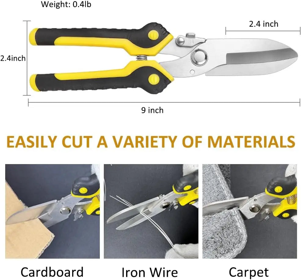 1pc Professional Multi-Functional Stainless Steel Garden Scissors, Industrial Pruning Shears, Ideal DIY Gift