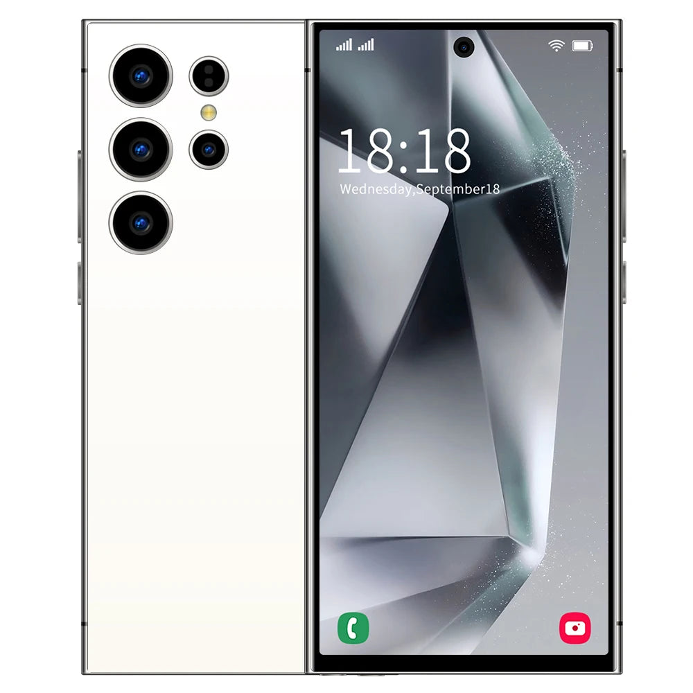 2025 NEW S26 Ultra Cellphones Original Smartphone 5G Dual SIM Android 14 Cell Phone Snapdragon 8 gen 3 Smart Mobile Phones