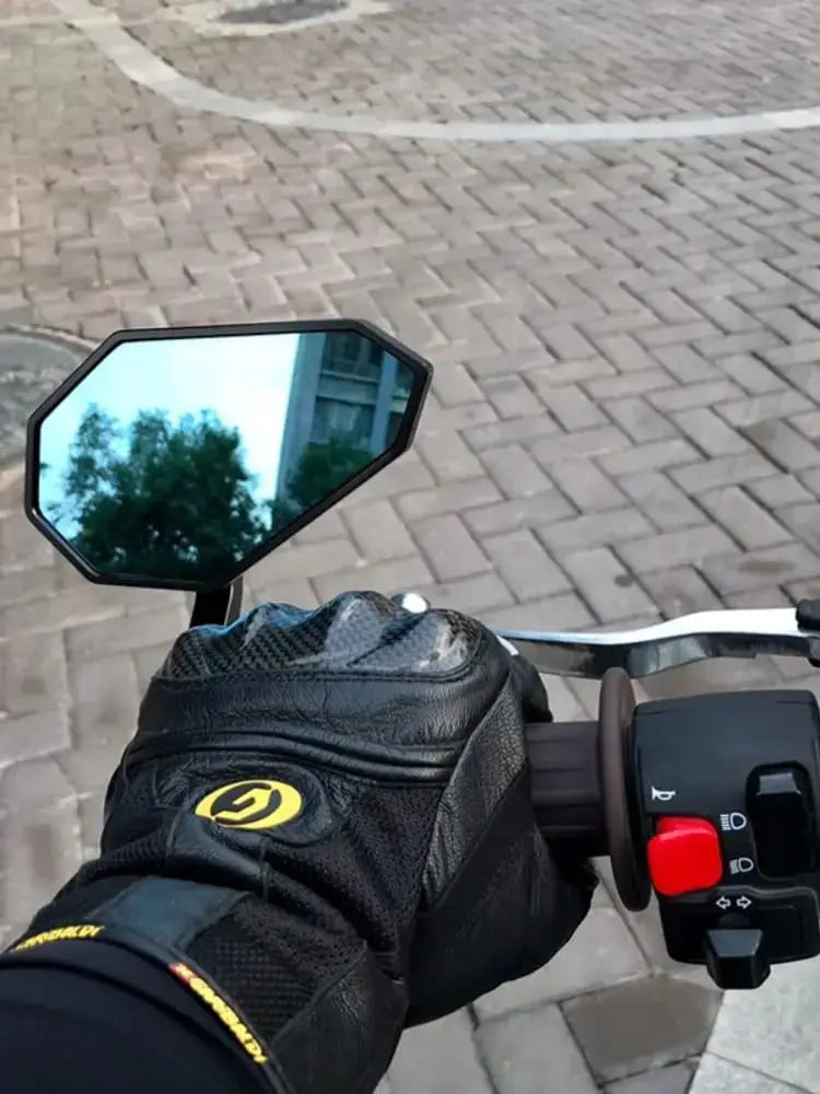 Motorcycle Rearview Handle Bar End Mirror Side Mirror Fit For YAMAHA MT-07 FZ-07 MT-09 FZ-09 MT-10 Tmax500 Tmax530 FZR XSR900