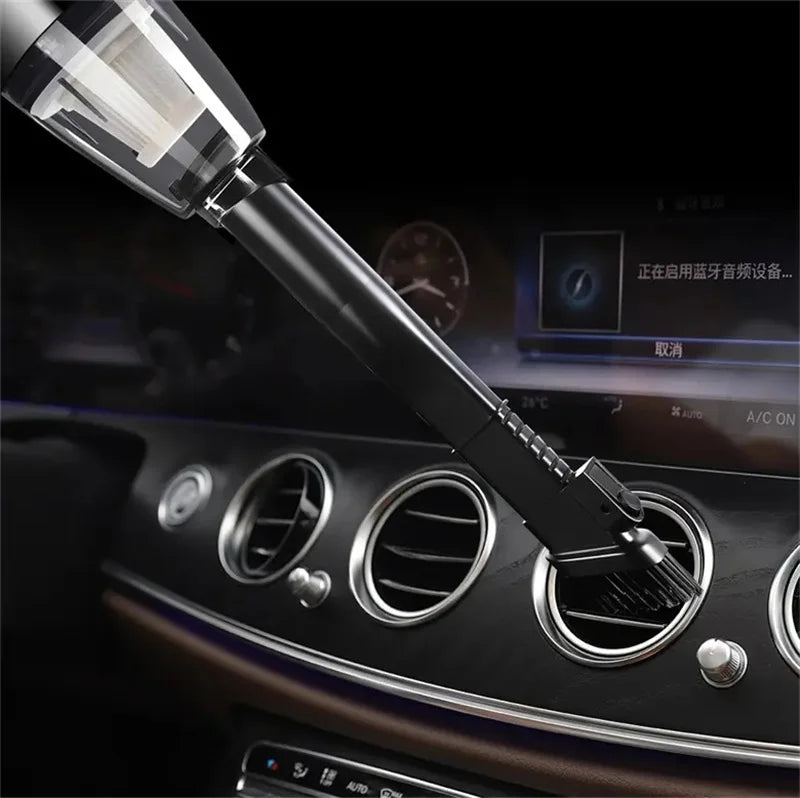Combination Vacuum Cleaner USB Charging Car Household Vacuum Cleaner Small Car with Fully Automatic High Power Powerful Cleaning