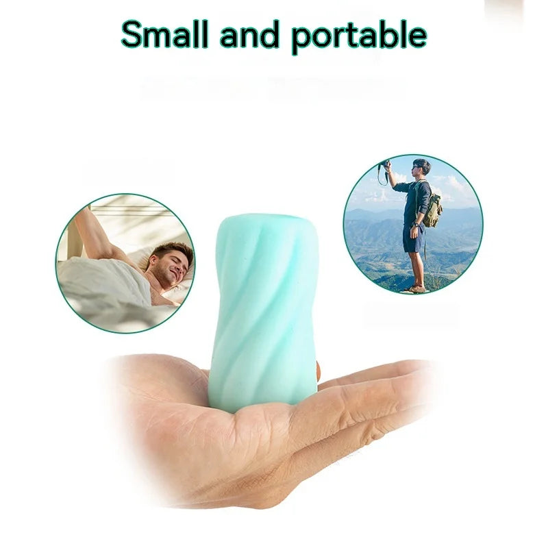 Male Masturbation Cup Vagina Egg Peni Massage Adult Toy For Men Glans Exercise Blowjob Toy Stretchy Silicone Sex Toys For Men