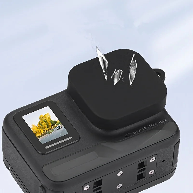 For insta 360 Ace Pro Accessories Rubber Lens Cap Silicone silica gel Lente Screen Protector Soft Insta360 ace-pro Camera