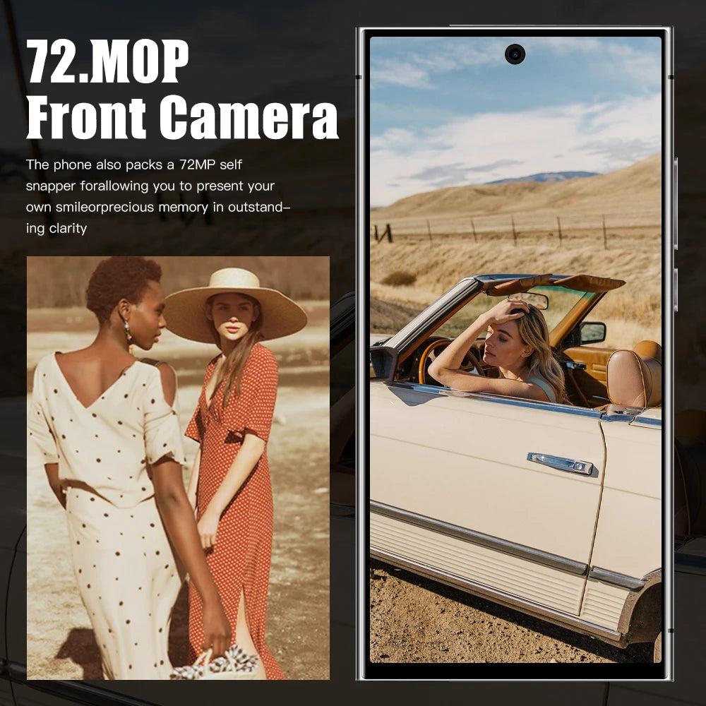 2025 NEW S26 Ultra Cellphones Original Smartphone 5G Dual SIM Android 14 Cell Phone Snapdragon 8 gen 3 Smart Mobile Phones