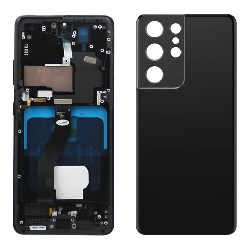 S21 Ultra AMOLED Screen Replacement for Samsung Galaxy S21 Ultra 5G G998B G998B/DS Lcd Display Digital Touch Screen with Frame