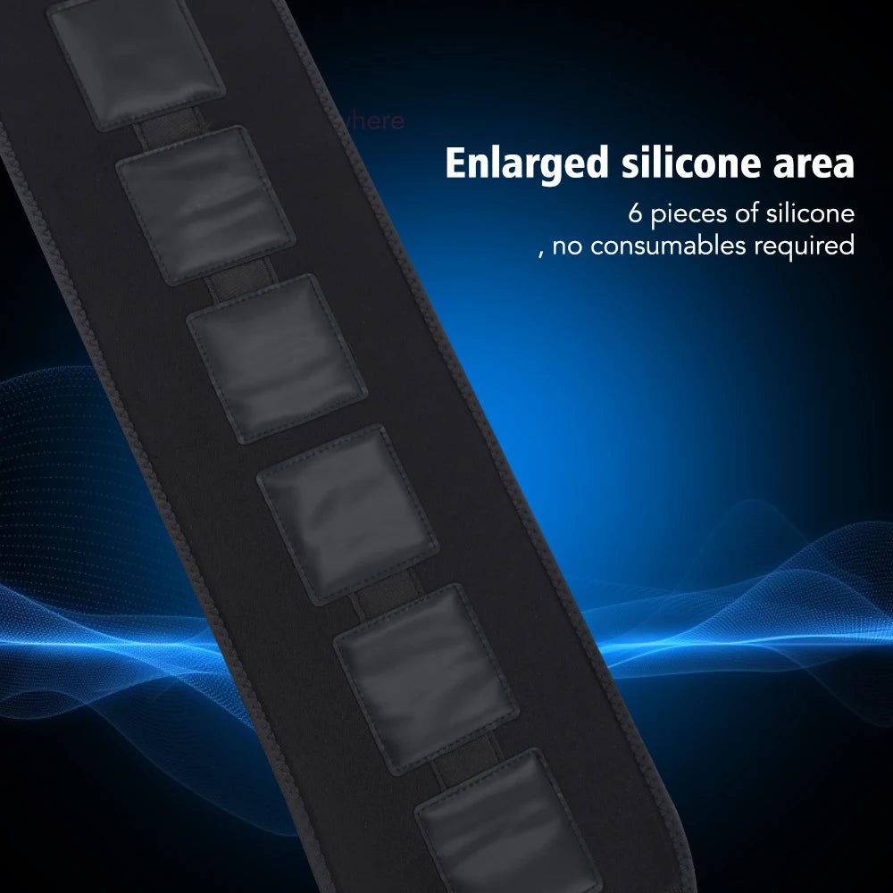 EMS Pulse Body Massager Belt Smart Abdomen Muscle Stimulator Fat Burner Waist Weight Loss Body Slimming Massage Fitness 1PC