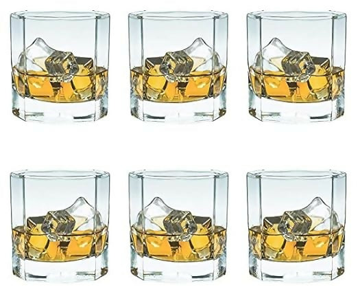 Juice/Whiskey Glass 6pc Set 340ml