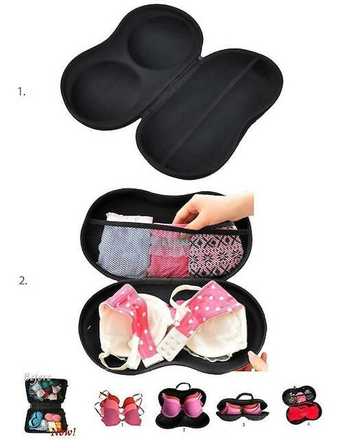 Bra Underwear Lingerie Case, Travel Bag Storage Box, Portable Storage Laundry Protection, Women Bra Storage Case