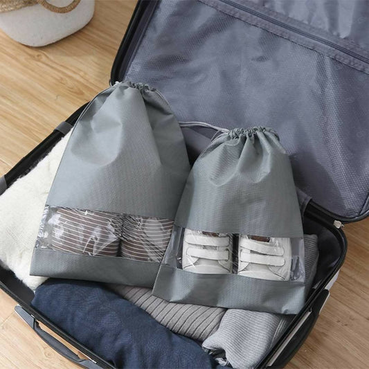 Shoe Bags with Transparent Window