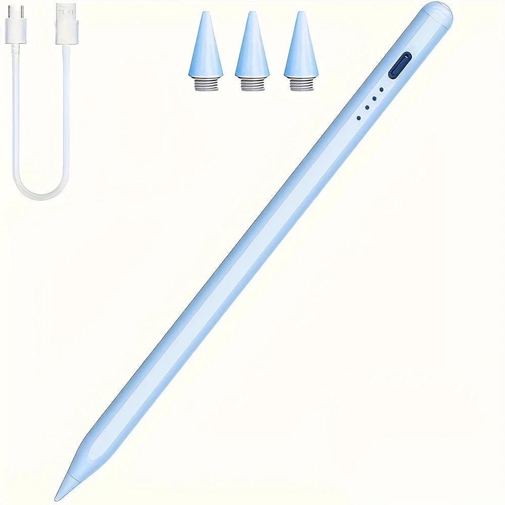Stylus Pen for Apple iPad Android Tablet Pencil 2 Pro Air 3 4 5 M2 M3 M4 Mini 2024 2025 Find My in App Palm Rejection IOS Draw