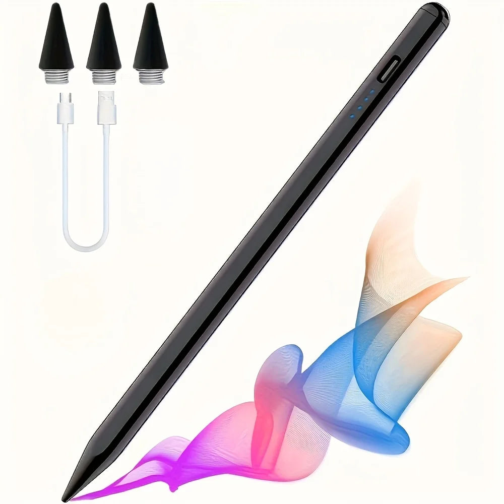 Stylus Pen for Apple iPad Android Tablet Pencil 2 Pro Air 3 4 5 M2 M3 M4 Mini 2024 2025 Find My in App Palm Rejection IOS Draw