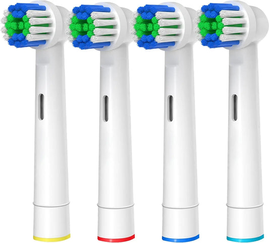 4Pcs Replacement Toothbrush Heads Compatible with Oral-B Braun Professional Electric Toothbrush Heads Brush Heads