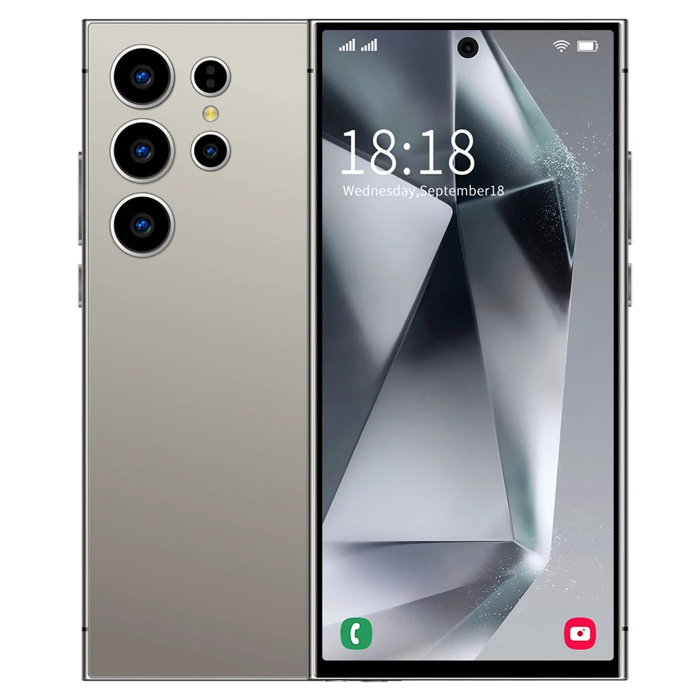 2025 NEW S26 Ultra Cellphones Original Smartphone 5G Dual SIM Android 14 Cell Phone Snapdragon 8 gen 3 Smart Mobile Phones