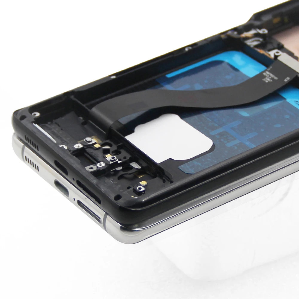 S21 Ultra AMOLED Screen Replacement for Samsung Galaxy S21 Ultra 5G G998B G998B/DS Lcd Display Digital Touch Screen with Frame