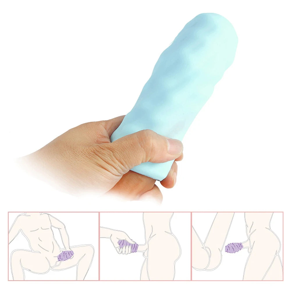 Male Masturbation Cup Vagina Egg Peni Massage Adult Toy For Men Glans Exercise Blowjob Toy Stretchy Silicone Sex Toys For Men