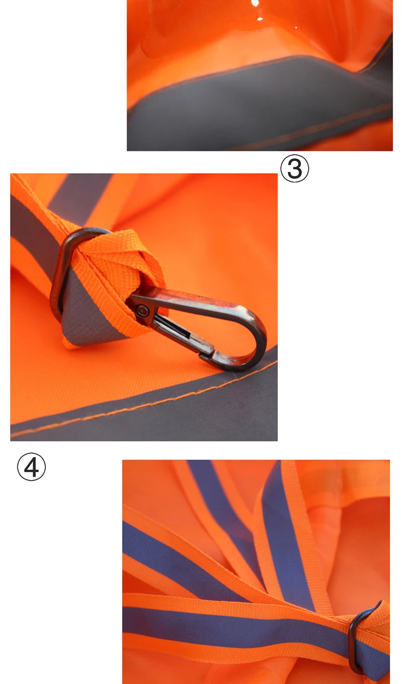 80/100/150cm Windsock Weathervane Scratchproof Windproof fluorescent Reflective windsock weather bag wind vane wind wind direct