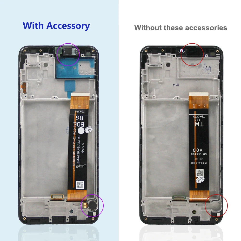 6.6" For Samsung A23 5G A236 LCD Display Touch Screen Digitizer Assembly For Samsung A236B A236U A236U1 LCD