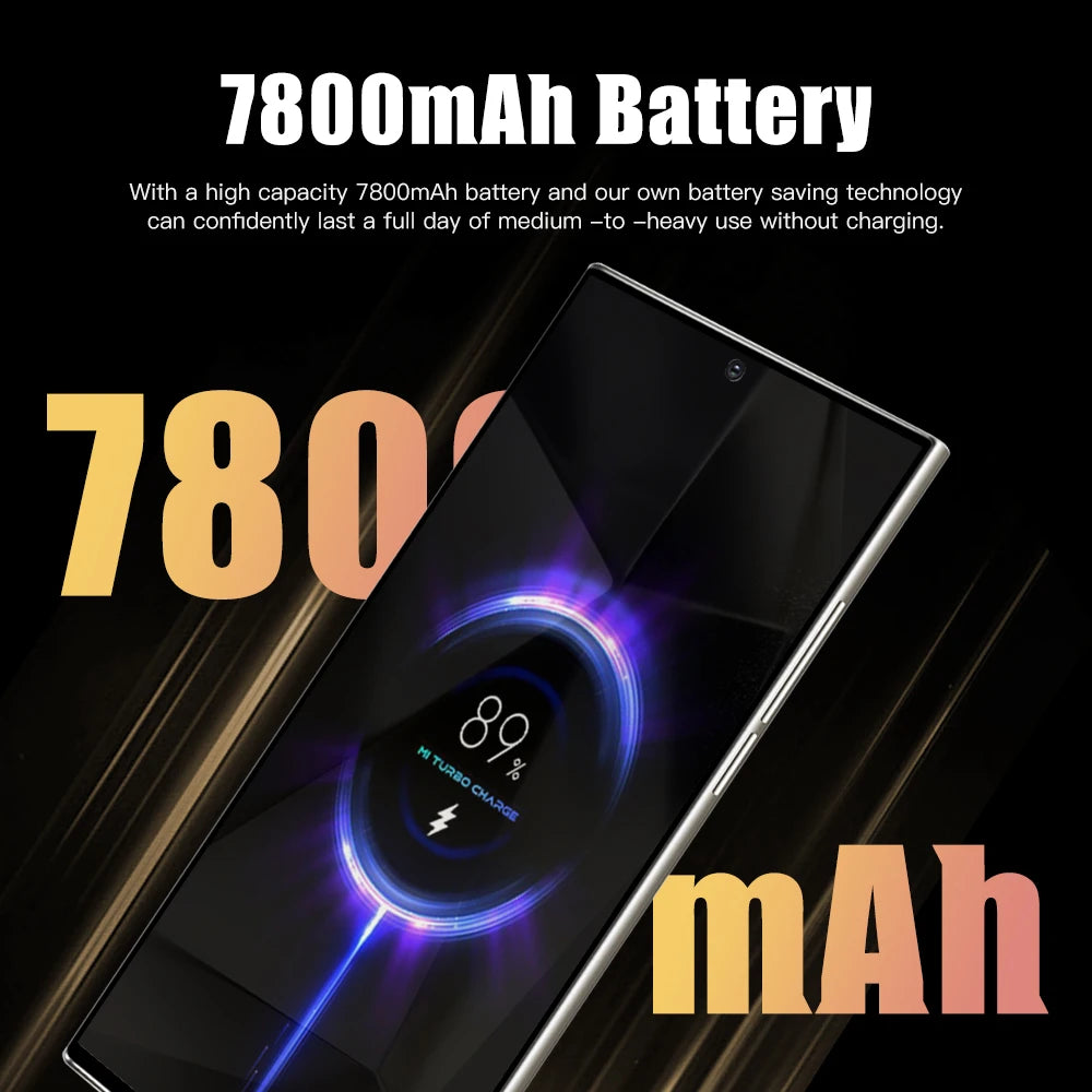 2025 NEW S26 Ultra Cellphones Original Smartphone 5G Dual SIM Android 14 Cell Phone Snapdragon 8 gen 3 Smart Mobile Phones