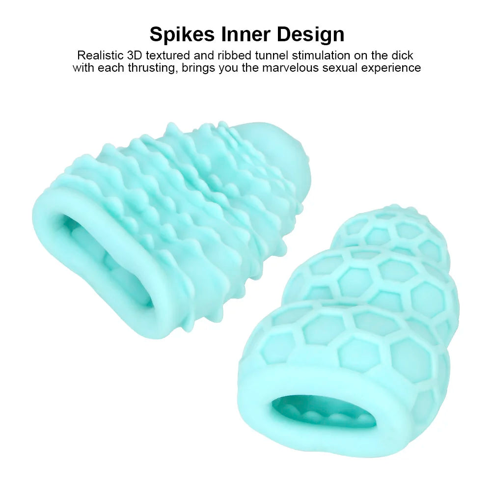 Male Masturbation Cup Vagina Egg Peni Massage Adult Toy For Men Glans Exercise Blowjob Toy Stretchy Silicone Sex Toys For Men