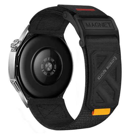 22mm Huawei Nylon band for Watch GT 6/5/4 GT4 46mm Magnetic Buckle Compatible with Huawei Watch 4 Pro GT3/2 Pro 46mm band