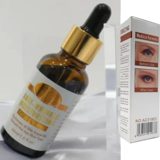 Aichun Beauty Anti-Wrinkle Moisturizing Face Serum With Hyaluronic Acid & Argan Oil